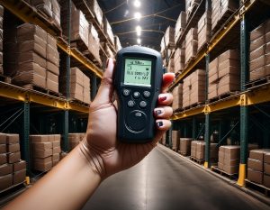 luxmätare lager med pallställ